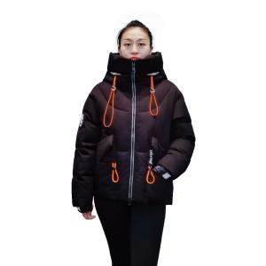 Quality FODARLLOY F22531 Ladies Warm Hooded Cotton-padded Clothes Women Slim Long Winter Jackets Women Coats wholesale
