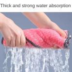 KILINE Kitchen Dish Cloth 25*25cm Hanging Household Cleaning Wiping Rag Dish