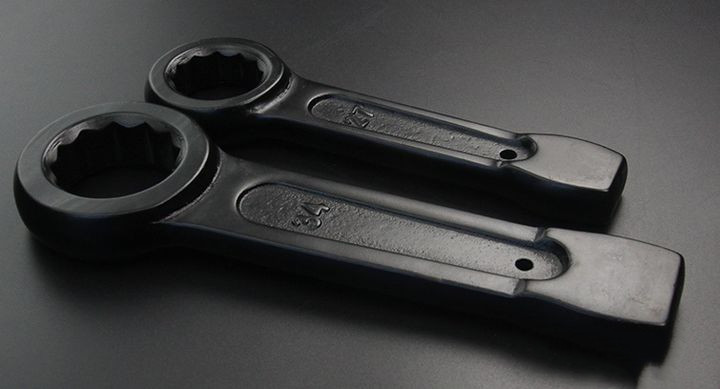 150mm 5.5mm Forged Steel Wrench Disassemble 12 Inch Adjustable Double End Open