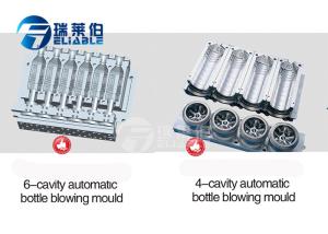 Quality Small Bottle Blow Moulding Moulds , 4 / 6 / 8 Cavities PET Preform Mould wholesale
