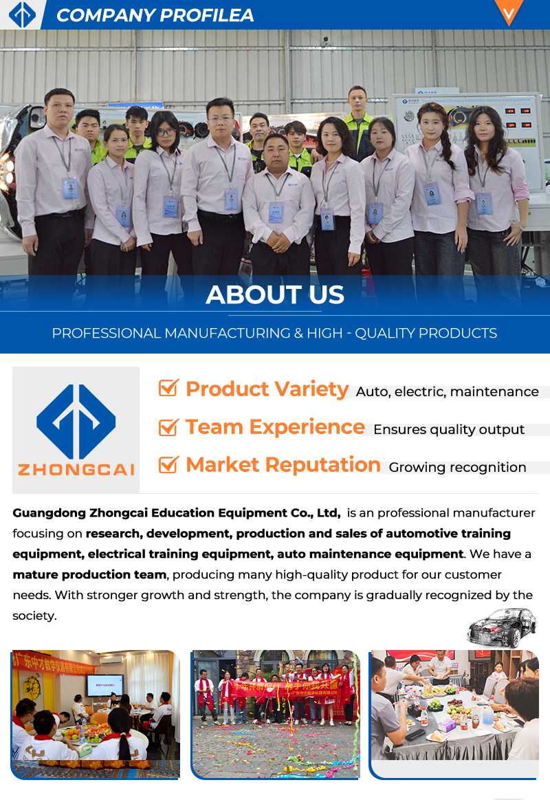 Custom PLC Control Training Steel Training Materials Automotive Trainers