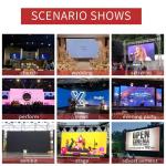 Indoor Full Color LED Advertising Screen Panel 4 3 Aspect Ratio High Pixel