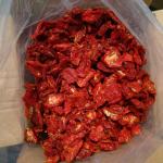Red Air Dehydrated Tomato Flakes 9×9mm ISO FDA HACCP Certificate