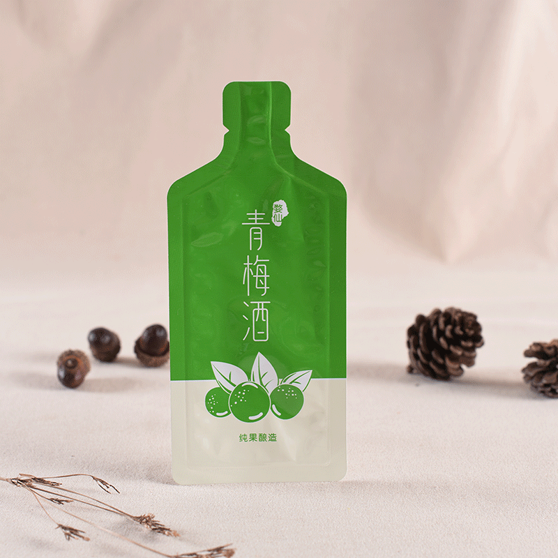 Free Design Three Side Sealing Juice Aluminum Foil Packaging Bag for Liquid Custom Order