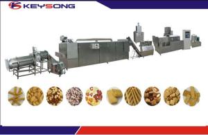 Quality Stainless Steel Rice Wheat Snacks Making Machine Puffed Corn Twin Screw Extruder wholesale