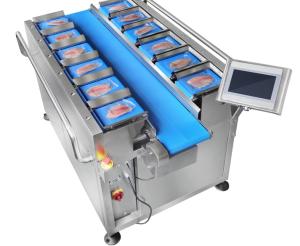 Quality 30WPM Mushroom Fruit Multihead Weigher 12 Head Belt Scale wholesale