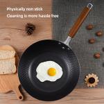 Best Selling Cast Iron Cooking Pan Black Extra Large Wok Cocina Non-Stick Frying