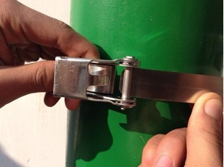 LKS-800mm Universal Stainless Steel ClampingTie