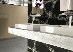 Quality Anti Penetration Quartz Wall Panels Durable , Quartz Bathroom Wall Tiles wholesale