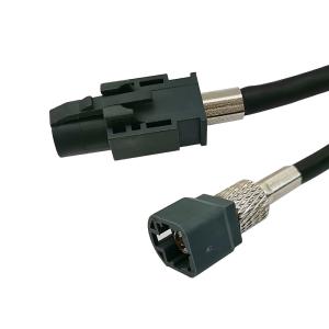 Quality LVDS Extension FAKRA HSD Cable Code G Blue Gray 7031 Color Stable wholesale