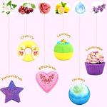 Handmade Holiday Bath Bomb Gift Sets Cherry Scent
