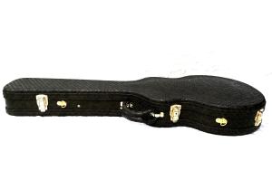 Quality EVA Leather Bass Guitar Hard Case , Solid Guitar Case With Safety Strips wholesale