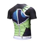 93.2% Polyester Custom Anime T Shirts Saiyan Bardock Cosplay For Adult