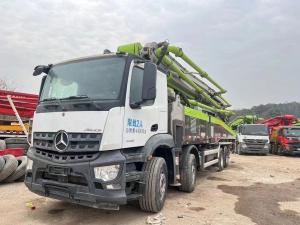 Quality Used/second-hand 2021year Zoomlion Benz Chassis 56m Concrete Pump Truck For Construction Work Concrete wholesale
