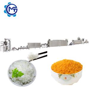 Quality Extrusion Fortified Artificial Rice Making Machine Stainless Steel 304 Or 201 wholesale