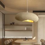 Nordic Minimalism Wabi-Sabi LED Chandelier Living Room Bedroom Modern Bar