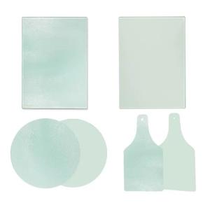 Quality Various Shape Sublimation Glass Chopping Board Heat Resistance wholesale