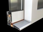 TOPSURE 1.3mm Aluminum Top Hung Window For Hotel