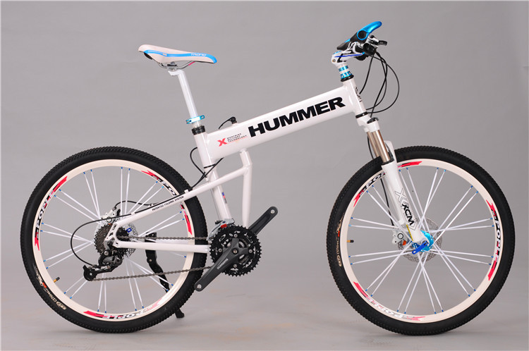 High grade OEM customized logo Shimano disc brake aluminium alloy folding mountain bike for travel