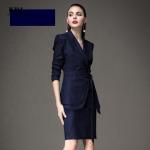 2021 Formal Women Uniform Long Sleeve Women's Suits Customized Ladies Office