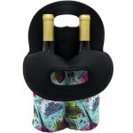 Neoprene Sublimation Red Wine Bottle Sleeve For Two Bottles