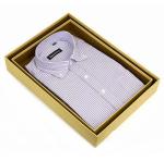 OEM Cardboard Gift Packaging Boxes Customized Pattern For Clothing Shirt