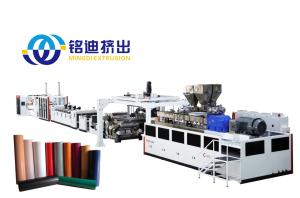 Quality MINGDI Automatic Control Extruder Machine PET PLA PP PS Sheet Film Extrusion Line wholesale