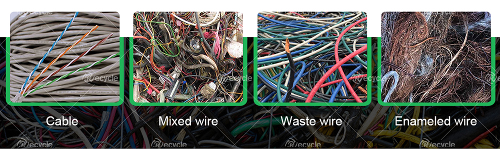 300KG/H Copper Wire Recycling Machine for Copper Sulfate Production Line in North America