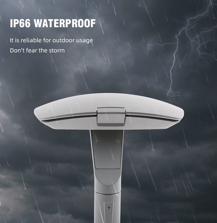 Modern Porch Garden Lighting Aluminium LED Street Lights with High Luminous Efficiency
