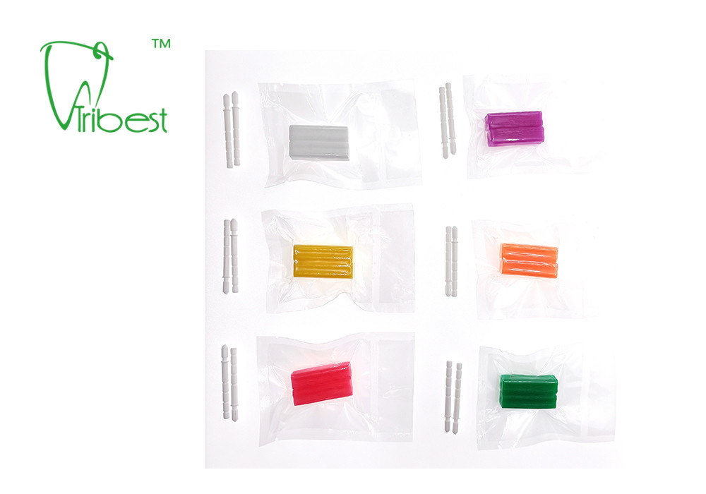 Sour Soft Invisible Colorful Dental Orthodontic Chewies Square