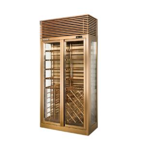 Quality Commercial Restaurant 300 Bottles Upright Wine Celler Fridge wholesale