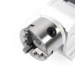 Sheet Metals Cutting Function Rotary Device Fiber Laser Marking Machine