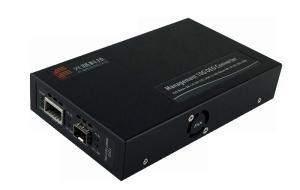 Quality Standalone Manageable 10G Media Converter DWDM / CWDM Wavelength wholesale