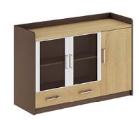 Quality modern office low credenza cabinet/side cabinet furniture wholesale