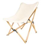 Folding Portable Aluminum Alloy Butterfly Chair Customized Logo