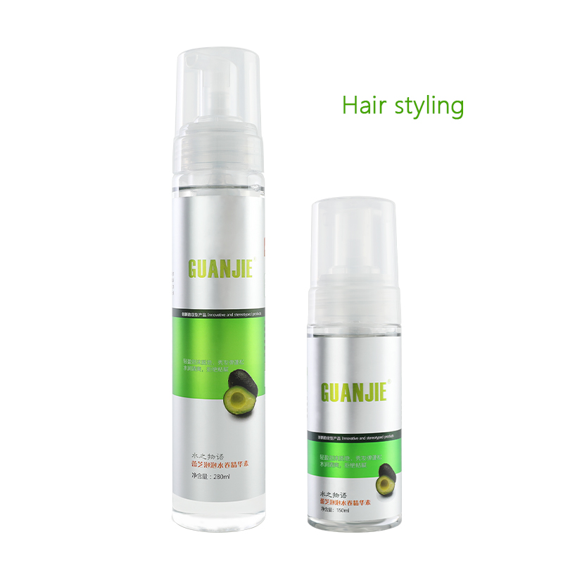 Bubble Hair Spray Customized Coiffure Peinado de los Hombres for Hair Treatment