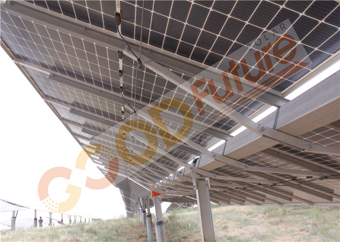 MCU One Axis Solar Tracker 1500V Ground Mount Solar Tracking System