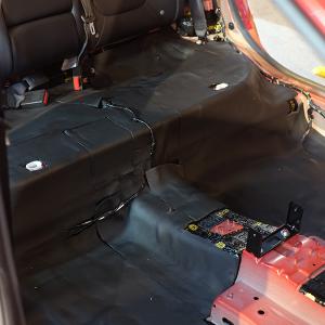 Quality MG Soundproofing Vehicle Auto Acoustic Pad Customized Automotive Noise Insulation wholesale