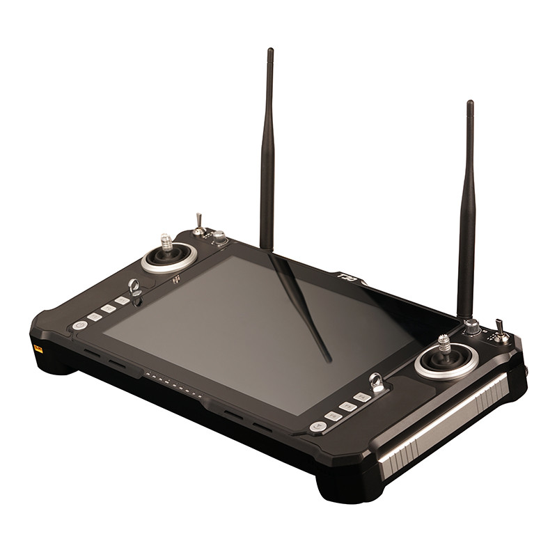 T30 all-in-one hand-held GCS is perfectly suitable for suicide and FPV drones with high brightness FHD touch screen