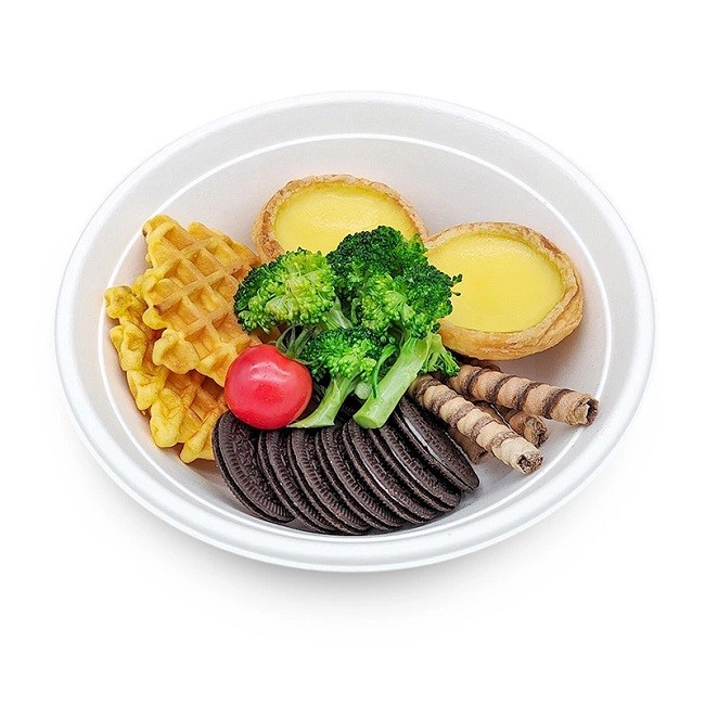 Restaurants Eco Sustainable Biodegradable Compostable Sugarcane Bagasse Bowl 12oz