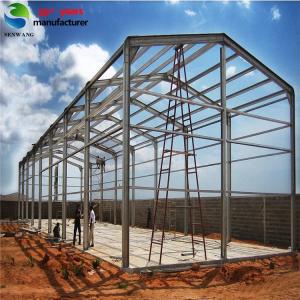 Quality Steel Structure Warehouse Shed Painting / Galvanizing Prefab Metal Building Kit wholesale