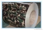 HDP Coating Prepainted Galvalume Steel Coil Camouflage Color High Chemical