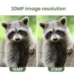 256GB Memory 20MP Night Vision Trail Wildlife Camera