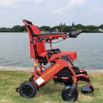 ISO13485 300W Aluminum Disabled Electric Wheelchair