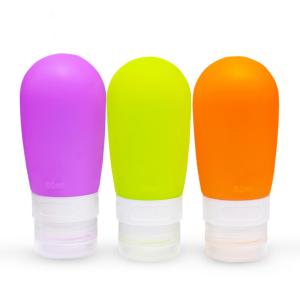 Quality Colorful Leak Proof 60ml Silicone Travel Bottles Sets wholesale