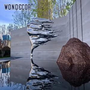 Quality Outdoor Garden Forged Metal Sculpture Abstract Women'S Stainless Steel Sculpture wholesale