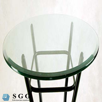 round glass table top