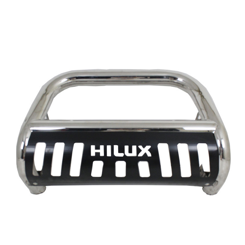 Factory Selling 4x4 Truck Bull Bar Stainless Steel For Front Bumper Toyota Hilux Vigo Nissan Navara Ford Ranger