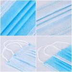 3 Ply Disposable Medical Face Mask Non Woven PP