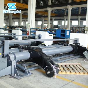 Quality 1400mm Corrugated Carton Box Making Machine , Hydraulic Mill Roll Stand wholesale